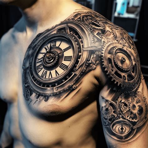 clock tattoo idea